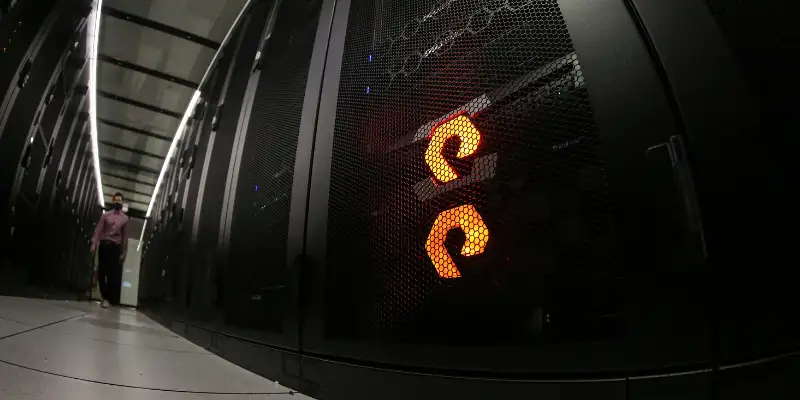 Serveur Datacenter Blue