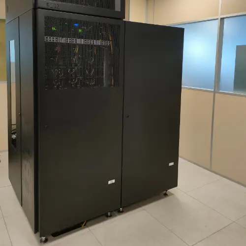 Sauvegarde sur bande - Armoire robotisation IMB