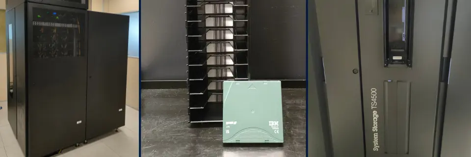 Solution stockage - Sauvegarde sur bande