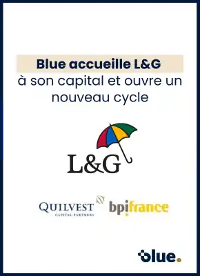 Blue accueille L&G à son capital